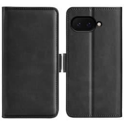 SKALO Google Pixel 9a Premium ID Lompakkokotelo - Musta