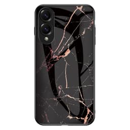 SKALO Samsung S25 Edge Marmori Karkaistu Lasi TPU Suojakuori - #1