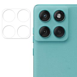 SKALO Motorola Edge 60 Kameralinssisuojus Karkaistu Lasi - Läpinäkyvä