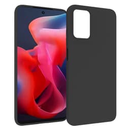 SKALO Motorola Moto G05 Mattsvart Ultratunn TPU Skal - Svart