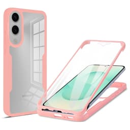 SKALO Samsung S25 Edge 360 TPU Suojakuori - Pinkki