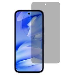 SKALO Google Pixel 9a Privacy Hærdet Glas Skærmbeskyttelse - Sort