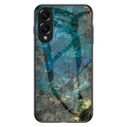 SKALO Samsung S25 Edge Marmori Karkaistu Lasi TPU Suojakuori - #4