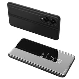 SKALO Samsung S25 Edge Clear View Flip Cover - Sort