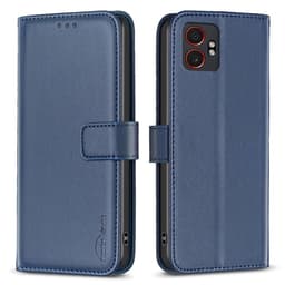 SKALO Samsung XCover7 Pro BINFEN COLOR BF17 Lompakkokotelo - Sininen