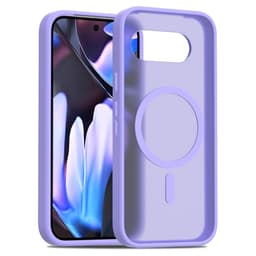 SKALO Google Pixel 9a Skin-touch Hybrid Cover - Lilla