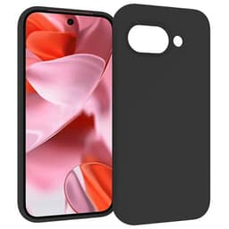 SKALO Google Pixel 9a Mattamusta Ultraohut TPU Suojakuori - Musta