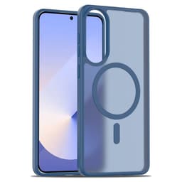 SKALO Samsung S25 Edge Skin-touch Hybrid Suojakuori - Sininen