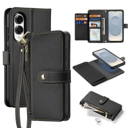 DUX DUCIS Samsung S25 Edge Lawa Series Flip Cover - Sort