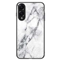 SKALO Samsung S25 Edge Marmori Karkaistu Lasi TPU Suojakuori - #2