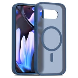 SKALO Google Pixel 9a Skin-touch Hybrid Skal - Blå