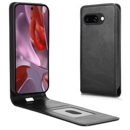 SKALO Google Pixel 9a Vertikalt PU-læder cover Cover - Sort