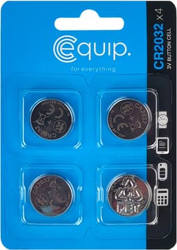 Equip CR2032 nappiparisto (4 kpl)