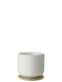 Stelton Theo kopp med underlägg 0,2 L (Sand)