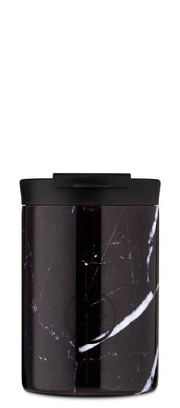 24Bottles Matka-astia 0,35 L - Musta marmori (24B610)