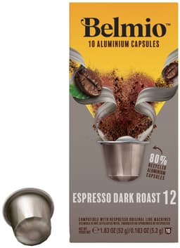 Belmio Espresso Dark Roast kaffekapsler til Nespresso (10-pk)