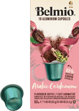 Belmio Arabic Cardamom kaffekapsler til Nespresso (10 stk.)