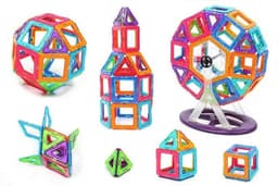 Magnetiske brikker, 60 deler