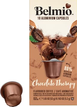 Belmio Chocolate Therapy kaffekapsler til Nespresso (10-pk)