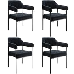 Fåtölj Doé, stoppad, stålben