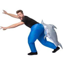 Selvoppusteligt kostume Haj