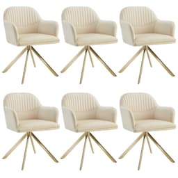 Stol Lona, velour med polstring
