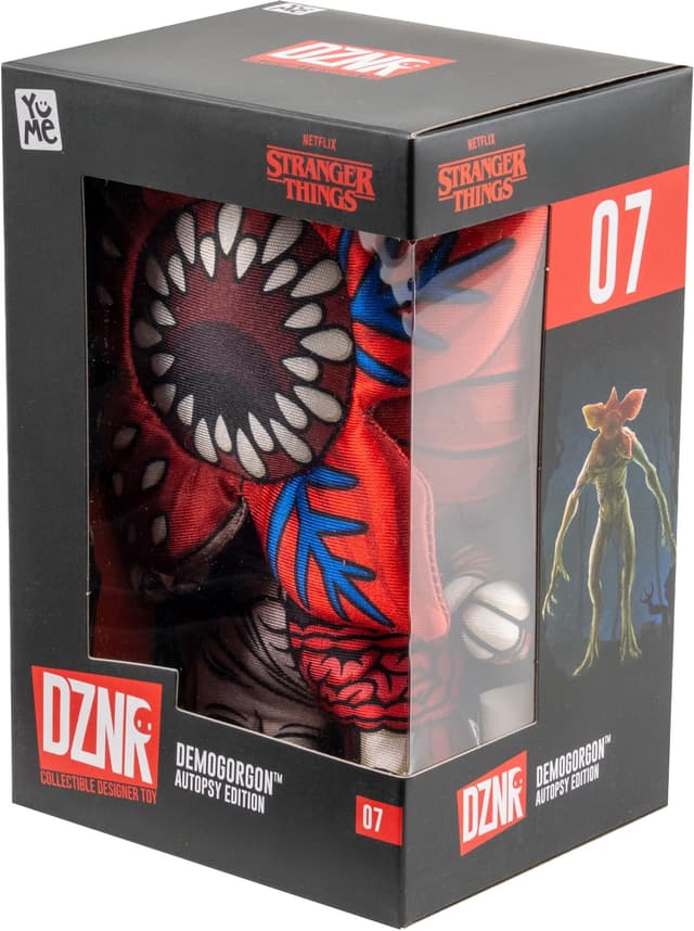 YuMe DZNR Autopsy ED Stranger Things plyschleksak (Demogorgon)