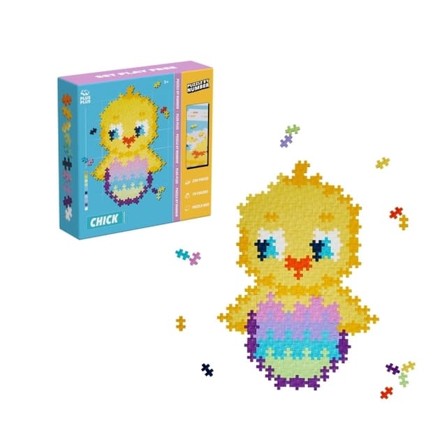 Plus Plus Pussel med siffror Chick 250st (3964)