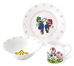 Super Mario Super Mario Stor - 3-osainen keraaminen lahjasetti - (20045)