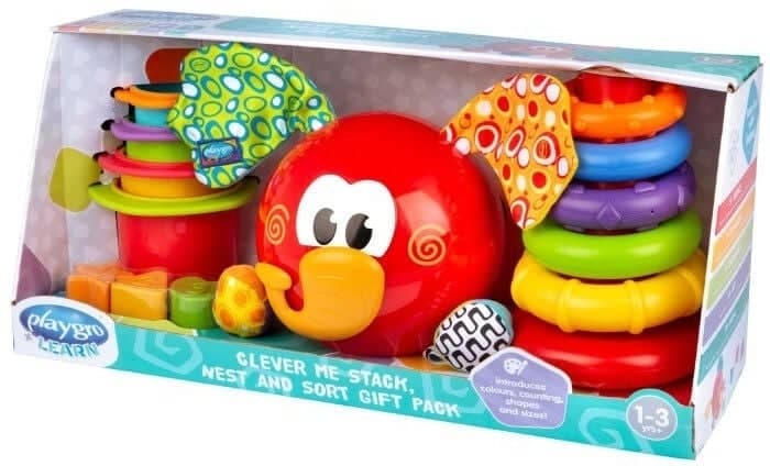 Playgro Clever Me Stack Sort And Nest - (14088282) - Elkjøp