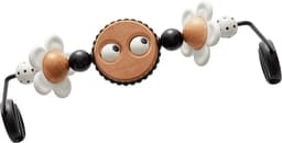 BabyBjörn Googly Eyes -lelu sitteriin, mustavalkoinen