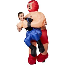 Selvoppusteligt kostume Wrestler