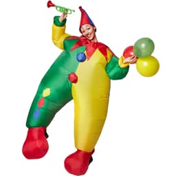 Selvoppusteligt kostume Klovn