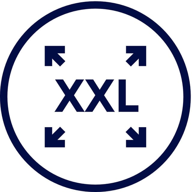 XXL-tilavuus laajentaa uunin käyttömahdollisuuksia