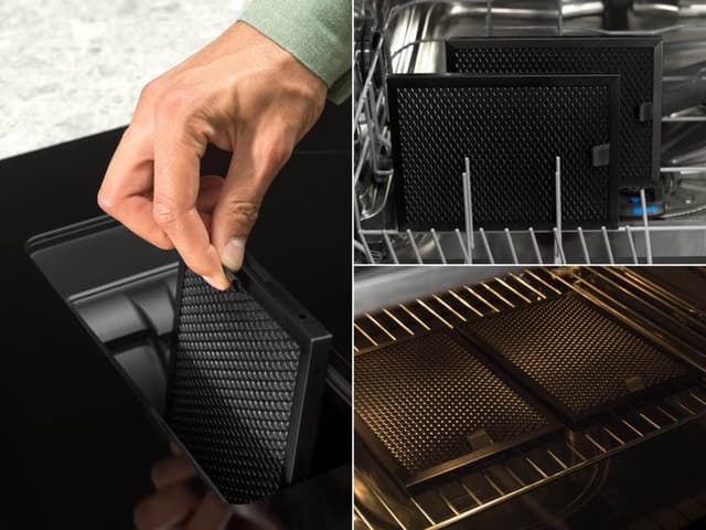 LongLife kullfilter – enkelt å fjerne og rengjøre