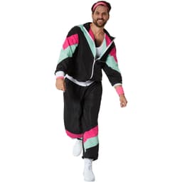 Herrekostume retro 80'er 90'er år joggingdragt