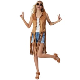 Damekostume hippievest