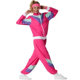 Damekostume retro 80'er 90'er år joggingdragt
