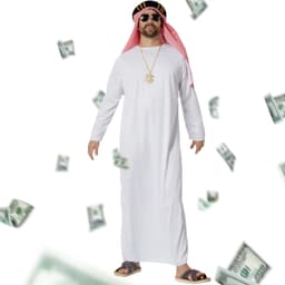 Herrekostume sheik