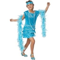 Broadway Girl børnekostume - 104 (3-4y)