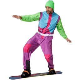 Herrekostume retro 80'er 90'er ski dragt