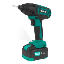 VONROC 20V Slagskruvdragare – 180Nm – Inkl. 4.0Ah batteri & laddare – Med 2 skruvbits, adapter & magnetisk bithållare – VPower-serien