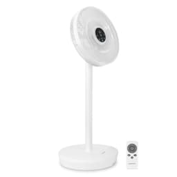 VONROC BREEZE - Ventilator – Trådløs - Støjsvag (< 44 dB) – Hvid | Inkl. Fjernbetjening