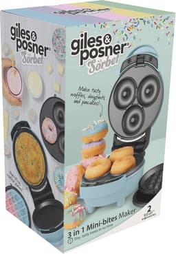 Giles & Posner 3-i-1 Mini snackmaskin 500021 (blå)