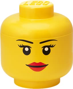 LEGO liten oppbevaringsboks (jente-hode)
