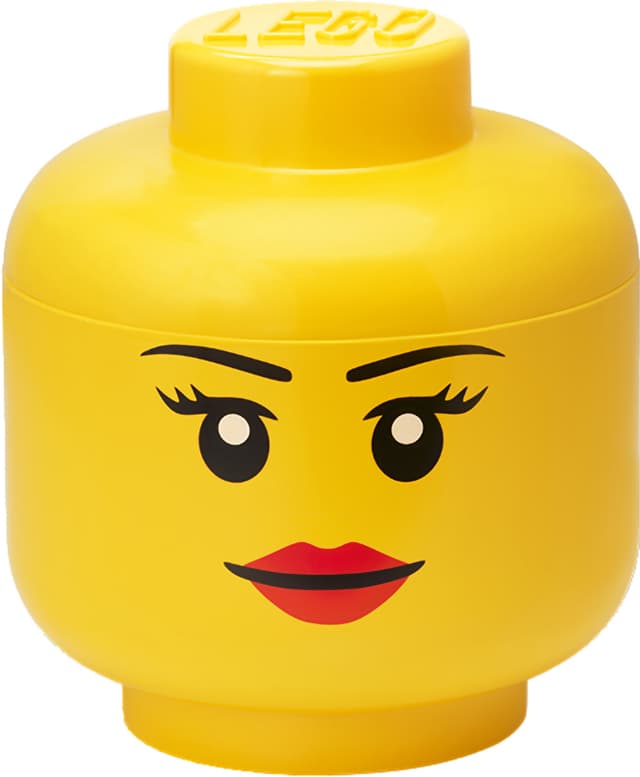 LEGO small förvaringslåda (Girl Head)