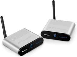 NÖRDIC Trådlös AV-sändare och mottagare 5.8 GHz 8 kanaler 500 m med IR-ingång Trådlöst ljud