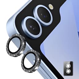 ENKAY Til Samsung Galaxy Z Flip7 Kamera Linsebeskytter Hærdet Glas Glitter