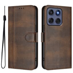 Til Motorola Edge 60 5G / 60 Fusion 5G Etui Pung Stand Retrostruktur