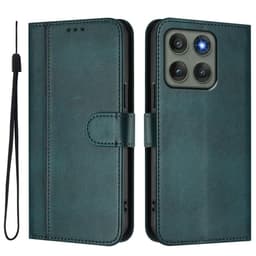 For Motorola Edge 60 Pro 5G Deksel Lommebokstativ Retrotekstur